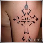 простые тату узоры - фото готовой татуировки 02092016 6335 tatufoto.ru