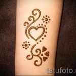простые тату хной - фото пример готовой татуировки 02092016 1336 tatufoto.ru