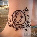 простые тату хной - фото пример готовой татуировки 02092016 7342 tatufoto.ru
