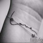 простые татуировки для девушек - фото готовой татуировки 02092016 12378 tatufoto.ru