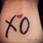 простые татуировки для девушек - фото готовой татуировки 02092016 8374 tatufoto.ru