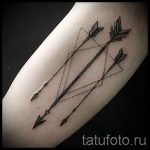 простые татуировки для мужчин - фото пример готовой татуировки 02092016 8388 tatufoto.ru