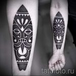 простые черные тату - фото готовой татуировки 02092016 2400 tatufoto.ru