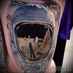 тату в стиле космос - фото готовой татуировки 1039 tatufoto.ru