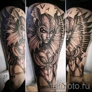 тату-валькирия-на-плече-фото-вариант-готовой-татуировки-2041