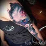 тату космос рукав - фото готовой татуировки 24164 tatufoto.ru