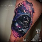 тату космос - фото готовой татуировки 24068 tatufoto.ru