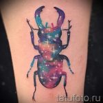 тату космос - фото готовой татуировки 41085 tatufoto.ru