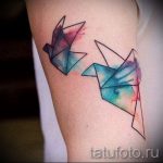 tatu-lebed-origami-foto-primer-gotovoj-tatuirovki-5122-tatufoto-ru