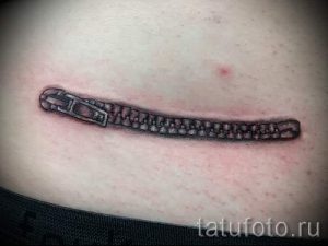 тату на шраме от аппендицита - фото пример готовой татуировки 01092016 8024 tatufoto.ru
