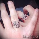 тату обручальные кольца фото - варианты татуировок вместо обручальных колец 74