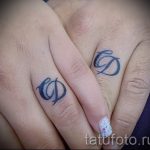 тату обручальные кольца фото - варианты татуировок вместо обручальных колец 78