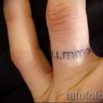 тату обручальные кольца фото - варианты татуировок вместо обручальных колец 84