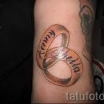 тату обручальные кольца фото - варианты татуировок вместо обручальных колец 86
