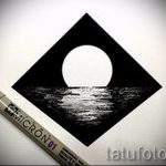 Эскиз для татуировки с треугольником - интересный вариант - tatufoto.ru - 42