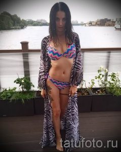 Алла Бергер новые тату – участница «Холостяка» фото - 012 tatufoto.ru 2