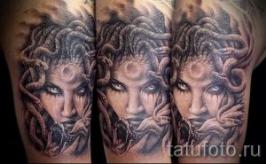 Медуза Горгона тату - фото пример для статьи про значение татуировки 47