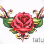 Пример эскиза для тату на пояснице - вариант - tatufoto.ru - 9