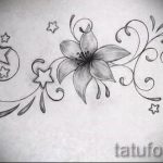 Пример эскиза для тату на пояснице - вариант - tatufoto.ru - 67