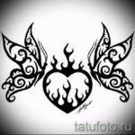 Пример эскиза для тату на пояснице - вариант - tatufoto.ru - 76