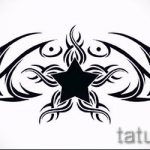 Пример эскиза для тату на пояснице - вариант - tatufoto.ru - 77