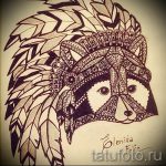 Пример эскиза тату энот для нанесения татуировки - tatufoto.ru - 29