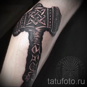 Тату Квадрат Сварога - фото для статьи про значение татуировки - tatufoto.ru - 5