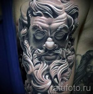 Тату Посейдон - фото для статьи про значение татуировки Посейдон - tatufoto.ru - 1