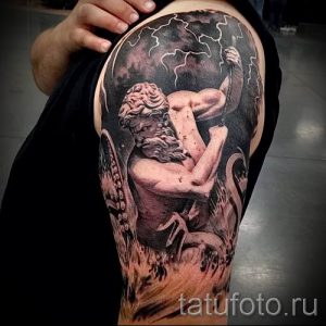 Тату Посейдон - фото для статьи про значение татуировки Посейдон - tatufoto.ru - 8