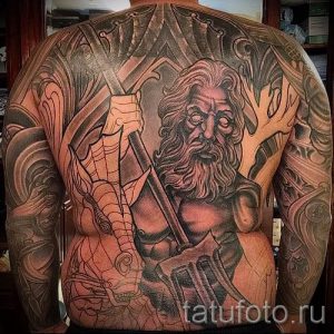 Тату Посейдон - фото для статьи про значение татуировки Посейдон - tatufoto.ru - 11