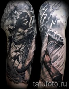Тату Посейдон - фото для статьи про значение татуировки Посейдон - tatufoto.ru - 15