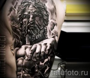 Тату Посейдон - фото для статьи про значение татуировки Посейдон - tatufoto.ru - 18