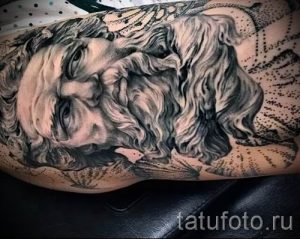 Тату Посейдон - фото для статьи про значение татуировки Посейдон - tatufoto.ru - 20