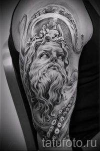 Тату Посейдон - фото для статьи про значение татуировки Посейдон - tatufoto.ru - 21