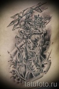 Тату Посейдон - фото для статьи про значение татуировки Посейдон - tatufoto.ru - 22
