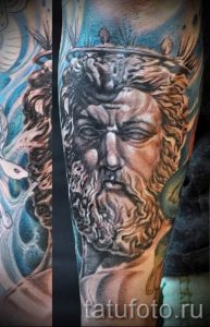 Тату Посейдон - фото для статьи про значение татуировки Посейдон - tatufoto.ru - 23