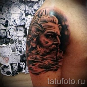 Тату Посейдон - фото для статьи про значение татуировки Посейдон - tatufoto.ru - 28