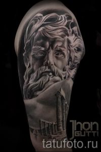 Тату Посейдон - фото для статьи про значение татуировки Посейдон - tatufoto.ru - 30
