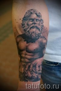 Тату Посейдон - фото для статьи про значение татуировки Посейдон - tatufoto.ru - 51