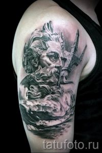 Тату Посейдон - фото для статьи про значение татуировки Посейдон - tatufoto.ru - 54