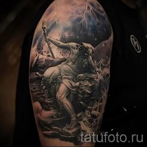 Тату Посейдон - фото для статьи про значение татуировки Посейдон - tatufoto.ru - 61