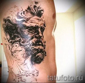 Тату Посейдон - фото для статьи про значение татуировки Посейдон - tatufoto.ru - 62