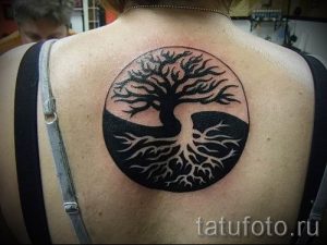 Тату дерево жизни фото для статьи про значение татуировки 5