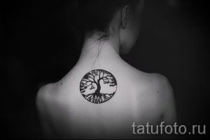 Тату дерево жизни фото для статьи про значение татуировки 13