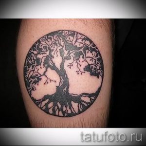 Тату дерево жизни фото для статьи про значение татуировки 19