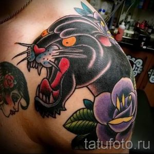 Тату пума - фото готовых тату для статьи про значение 4