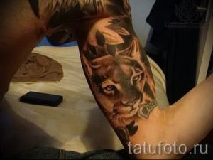 Тату пума - фото готовых тату для статьи про значение 13