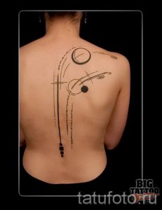 Фото пример тату планеты для статьи про значение татуировки планета - tatufoto.ru - 6