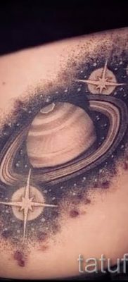 Фото пример тату планеты для статьи про значение татуировки планета — tatufoto.ru — 13
