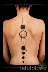 Фото пример тату планеты для статьи про значение татуировки планета - tatufoto.ru - 15